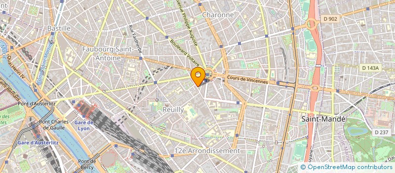 localisation de l'entreprise MONSIEUR DENIS TUCOULOU-TACHOUERES  PARIS