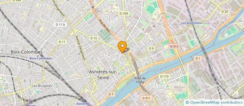 localisation de l'entreprise MONSIEUR DENIS UHALDE à ASNIERES-SUR-SEINE