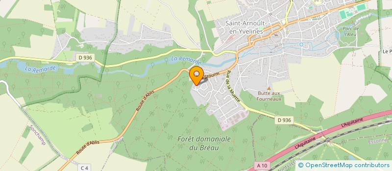 localisation de l'entreprise MONSIEUR DENIS VACCARI  SAINT-ARNOULT-EN-YVELINES