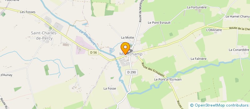 localisation de l'entreprise MONSIEUR DENIS VALLEE à VALDALLIERE