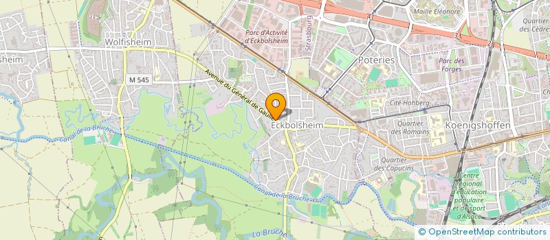 localisation de l'entreprise MONSIEUR DENIS VALOVOY  ECKBOLSHEIM