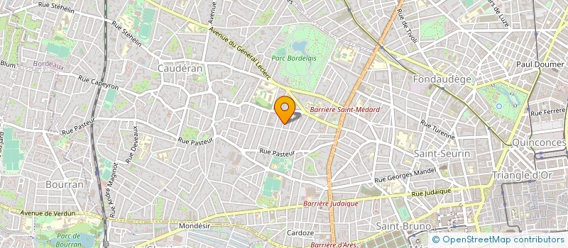 localisation de l'entreprise MONSIEUR DENIS VAN ESPEN à BORDEAUX