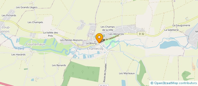 localisation de l'entreprise MONSIEUR DENIS VAN WYMEERSCH à CHANTECOQ