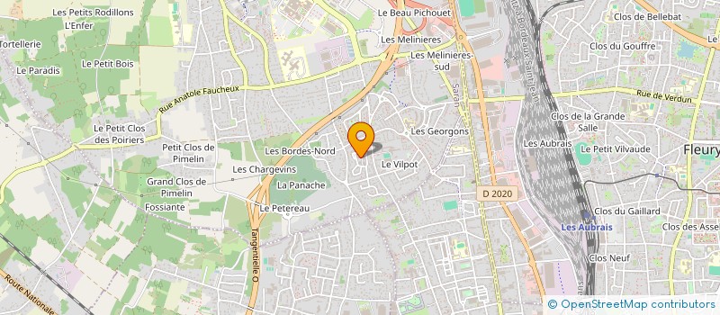localisation de l'entreprise MONSIEUR DENIS VANDEVELDE à SARAN