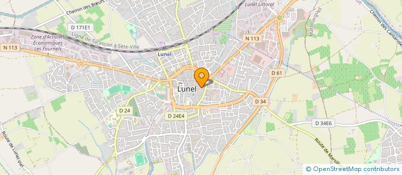 localisation de l'entreprise MONSIEUR DENIS VASILACHE à LUNEL