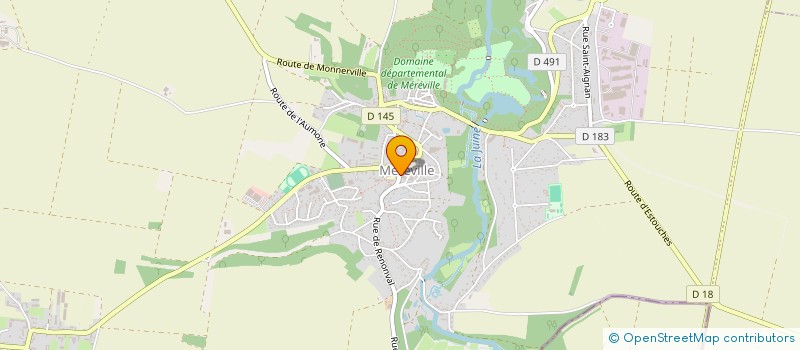 localisation de l'entreprise MONSIEUR DENIS VASSET  LE MEREVILLOIS