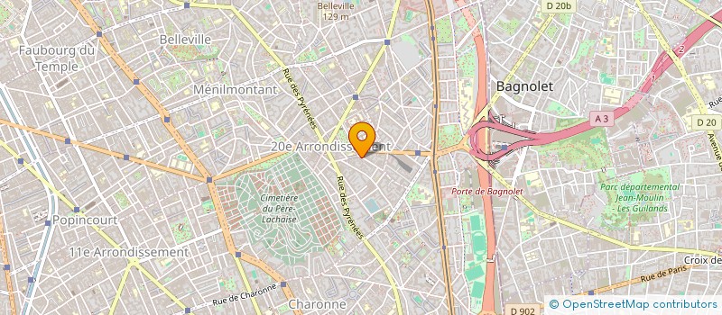 localisation de l'entreprise MONSIEUR DENIS VIALLES  PARIS