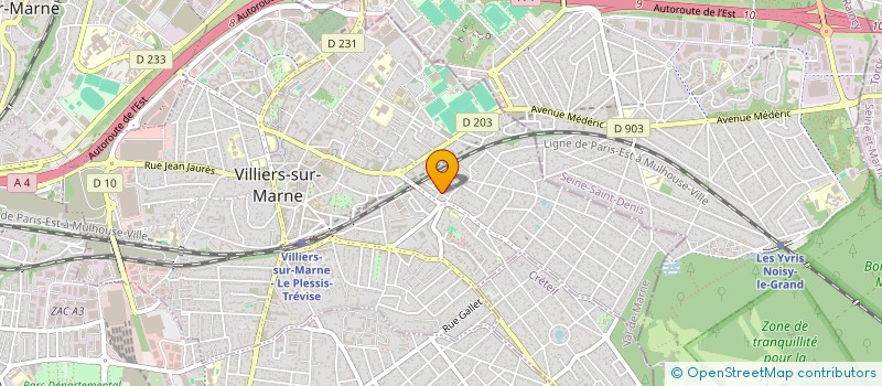 localisation de l'entreprise MONSIEUR DENIS VICTOT à VILLIERS-SUR-MARNE