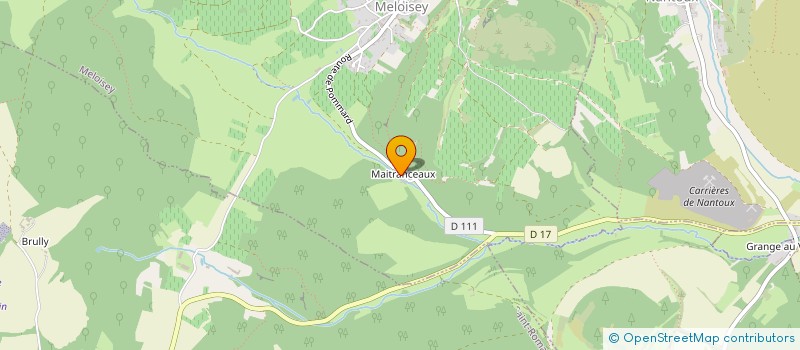 localisation de l'entreprise MONSIEUR DENIS VIGNAT  MELOISEY