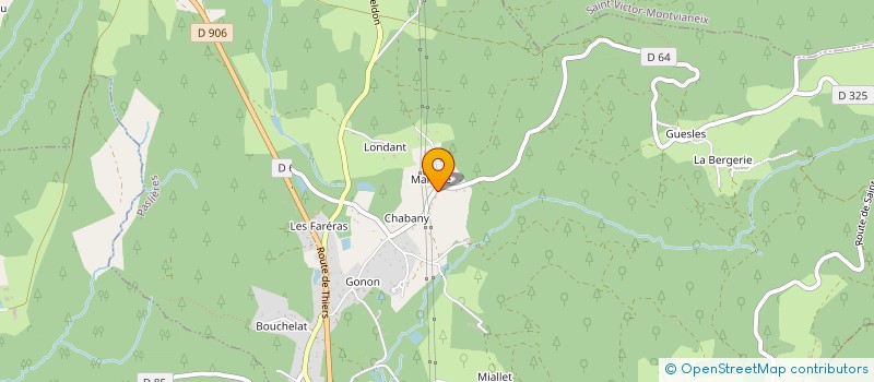 localisation de l'entreprise MONSIEUR DENIS VIGNIER  PASLIERES