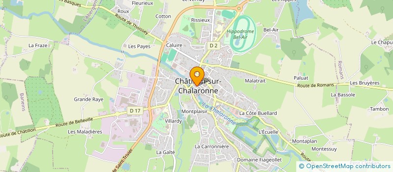 localisation de l'entreprise MONSIEUR DENIS VILLALBA  CHATILLON-SUR-CHALARONNE