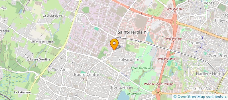 localisation de l'entreprise MONSIEUR DENIS VILLENEUVE à SAINT-HERBLAIN