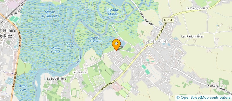 localisation de l'entreprise MONSIEUR DENIS VINCENDEAU à LE FENOUILLER