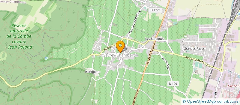 localisation de l'entreprise MONSIEUR DENIS VINCENT à GEVREY-CHAMBERTIN