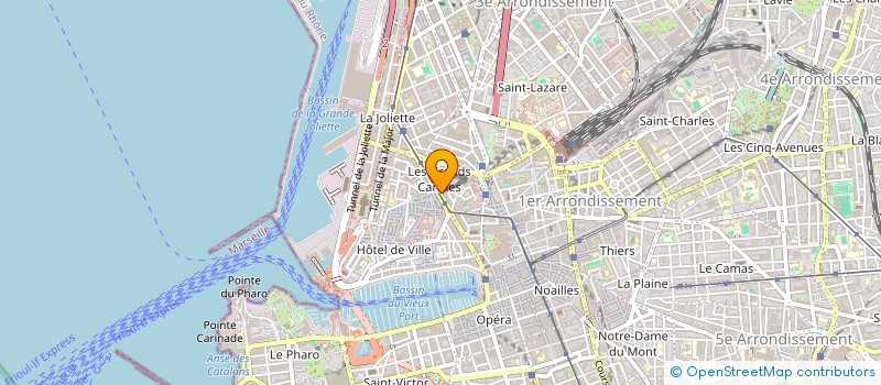 localisation de l'entreprise MONSIEUR DENIS VISSIAN  MARSEILLE