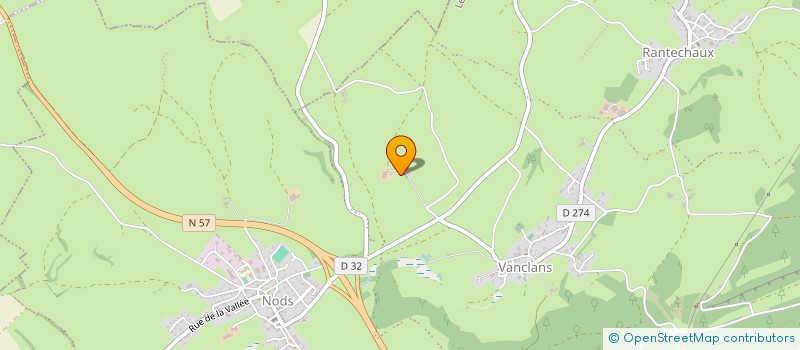 localisation de l'entreprise MONSIEUR DENIS VOUILLOT  LES PREMIERS SAPINS