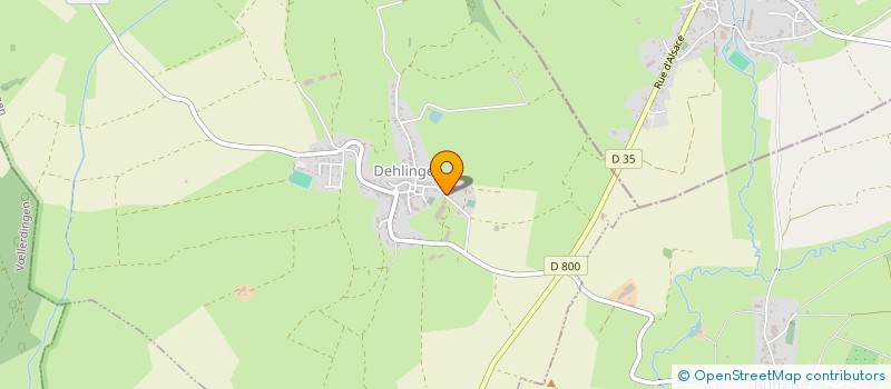 localisation de l'entreprise MONSIEUR DENIS WAGNER  DEHLINGEN