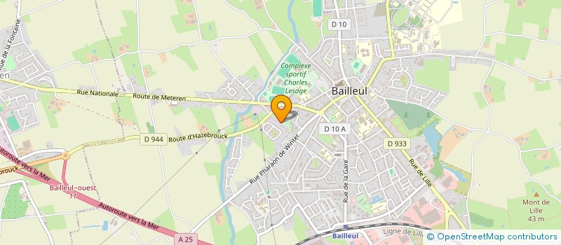 localisation de l'entreprise MONSIEUR DENIS WEILLAERT à MERRIS