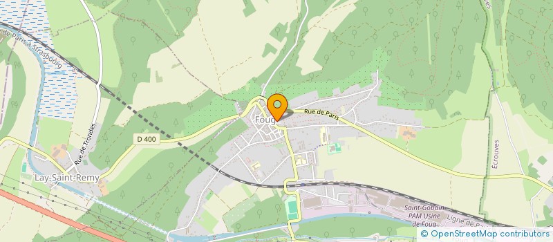 localisation de l'entreprise MONSIEUR DENIS WELSCHEN  FOUG