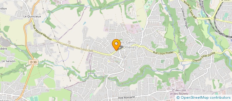 localisation de l'entreprise MONSIEUR DENIS WENGORZEWSKI  SAINT-GENIS-LES-OLLIERES