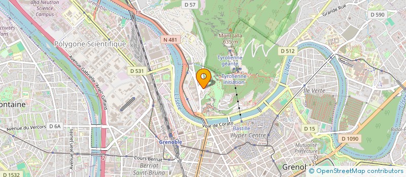 localisation de l'entreprise MONSIEUR DENIS WILLOCQ  GRENOBLE