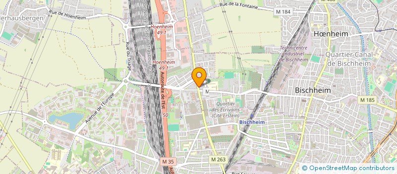 localisation de l'entreprise MONSIEUR DENIS WITTEMANN  HNHEIM