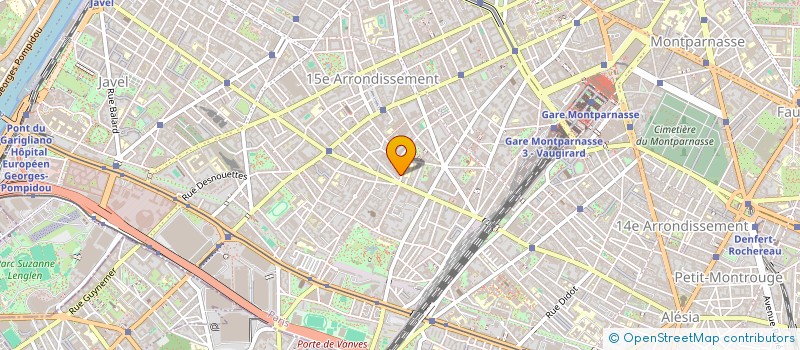 localisation de l'entreprise MONSIEUR DENIS YTHIER à PARIS