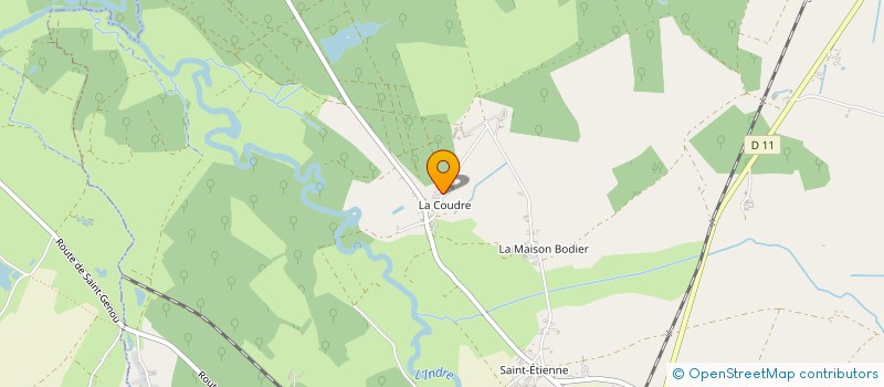 localisation de l'entreprise MONSIEUR DENIS YVON à CHEZELLES
