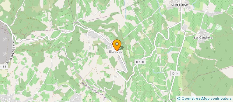 localisation de l'entreprise MONSIEUR DENIS ZAMMIT à BLAUVAC