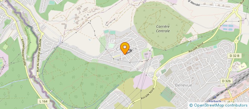 localisation de l'entreprise MONSIEUR DENIS ZEDDA  FORBACH