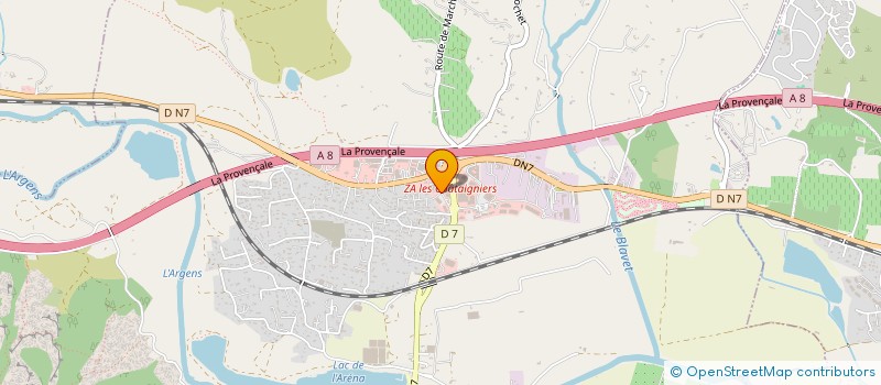 localisation de l'entreprise MONSIEUR DENIS ZOTT à ROQUEBRUNE-SUR-ARGENS