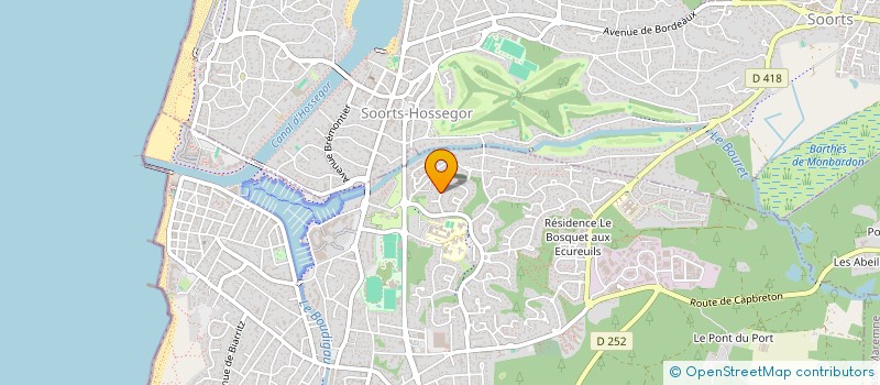 localisation de l'entreprise MONSIEUR DENISE CORA  LEON