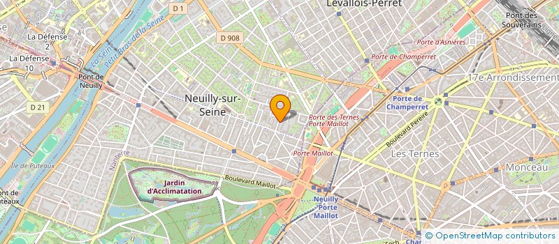 localisation de l'entreprise MONSIEUR DENISE GUIOT à NEUILLY-SUR-SEINE