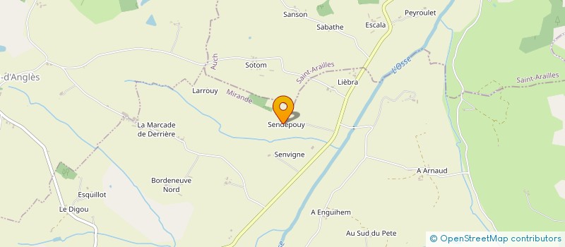 localisation de l'entreprise MONSIEUR DENISE SERIN  MONTESQUIOU