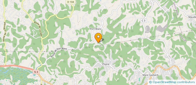 localisation de l'entreprise MONSIEUR DENISS BERZINS  LE GOSIER