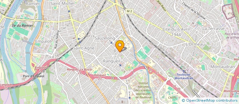localisation de l'entreprise MONSIEUR DENISS DERJABO à TOULOUSE
