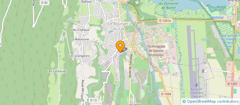 localisation de l'entreprise MONSIEUR DENISSE MASSOUNDI  LE BOURGET-DU-LAC