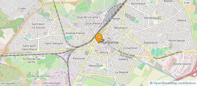 localisation de l'entreprise MONSIEUR DENIZ ALIMLI à NARBONNE