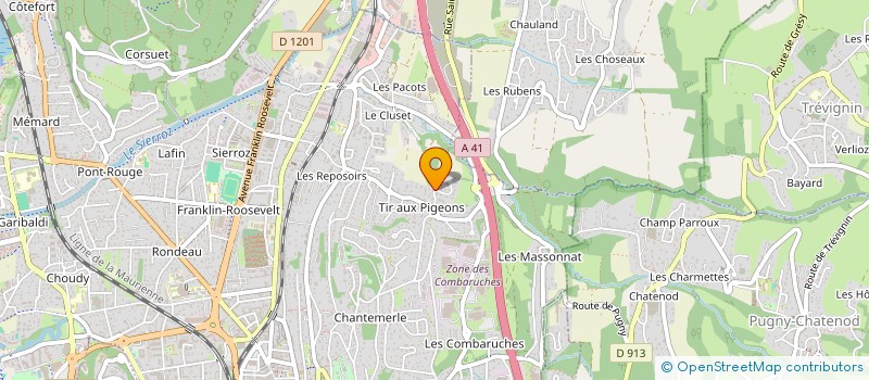 localisation de l'entreprise MONSIEUR DENIZ ALTINTOP  AIX-LES-BAINS