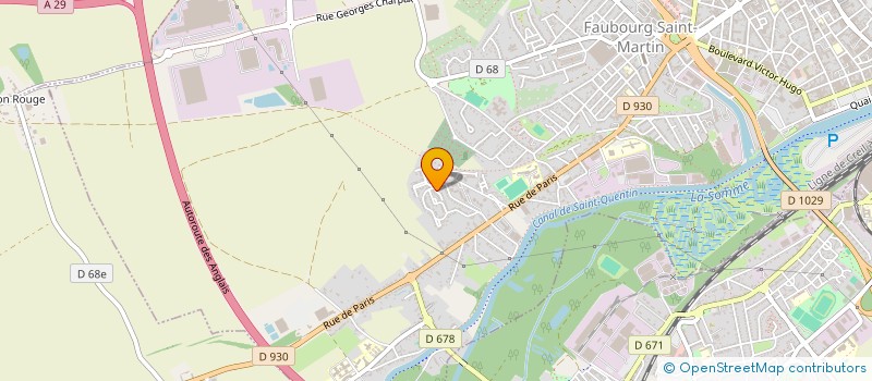 localisation de l'entreprise MONSIEUR DENIZ AVINLI à SAINT-QUENTIN