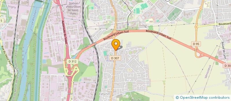 localisation de l'entreprise MONSIEUR DENIZ CALISKAN  FEYZIN