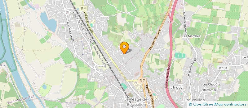 localisation de l'entreprise MONSIEUR DENIZ KAYDOK  SAINT-MAURICE-L'EXIL