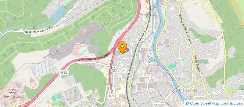 localisation de l'entreprise MONSIEUR DENIZ OZKAN  MAXEVILLE