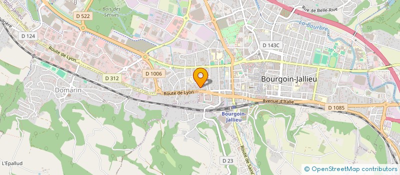 localisation de l'entreprise MONSIEUR DENIZ PARLAR à L'ISLE-D'ABEAU