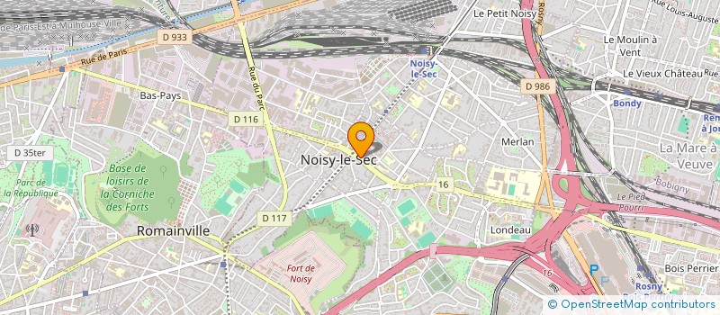 localisation de l'entreprise MONSIEUR DENIZ SAHINOL à NOISY-LE-SEC