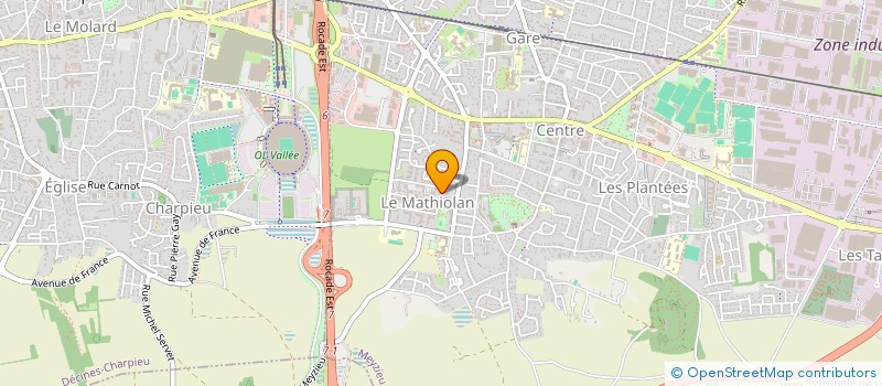 localisation de l'entreprise MONSIEUR DENIZ SONMEZCAN  MEYZIEU