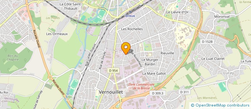 localisation de l'entreprise MONSIEUR DENIZ TOSUN à VERNOUILLET