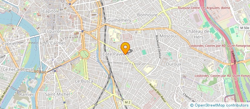 localisation de l'entreprise MONSIEUR DENIZ YILMAZ  TOULOUSE