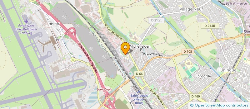 localisation de l'entreprise MONSIEUR DENN MARSSO  SAINT-LOUIS