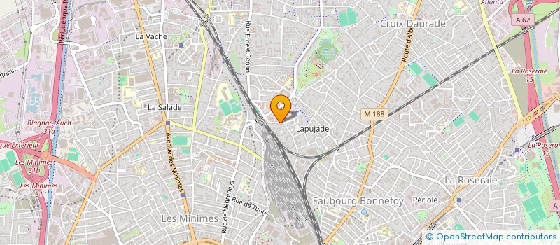 localisation de l'entreprise MONSIEUR DENNIS ALVAREZ RUIZ  TOULOUSE